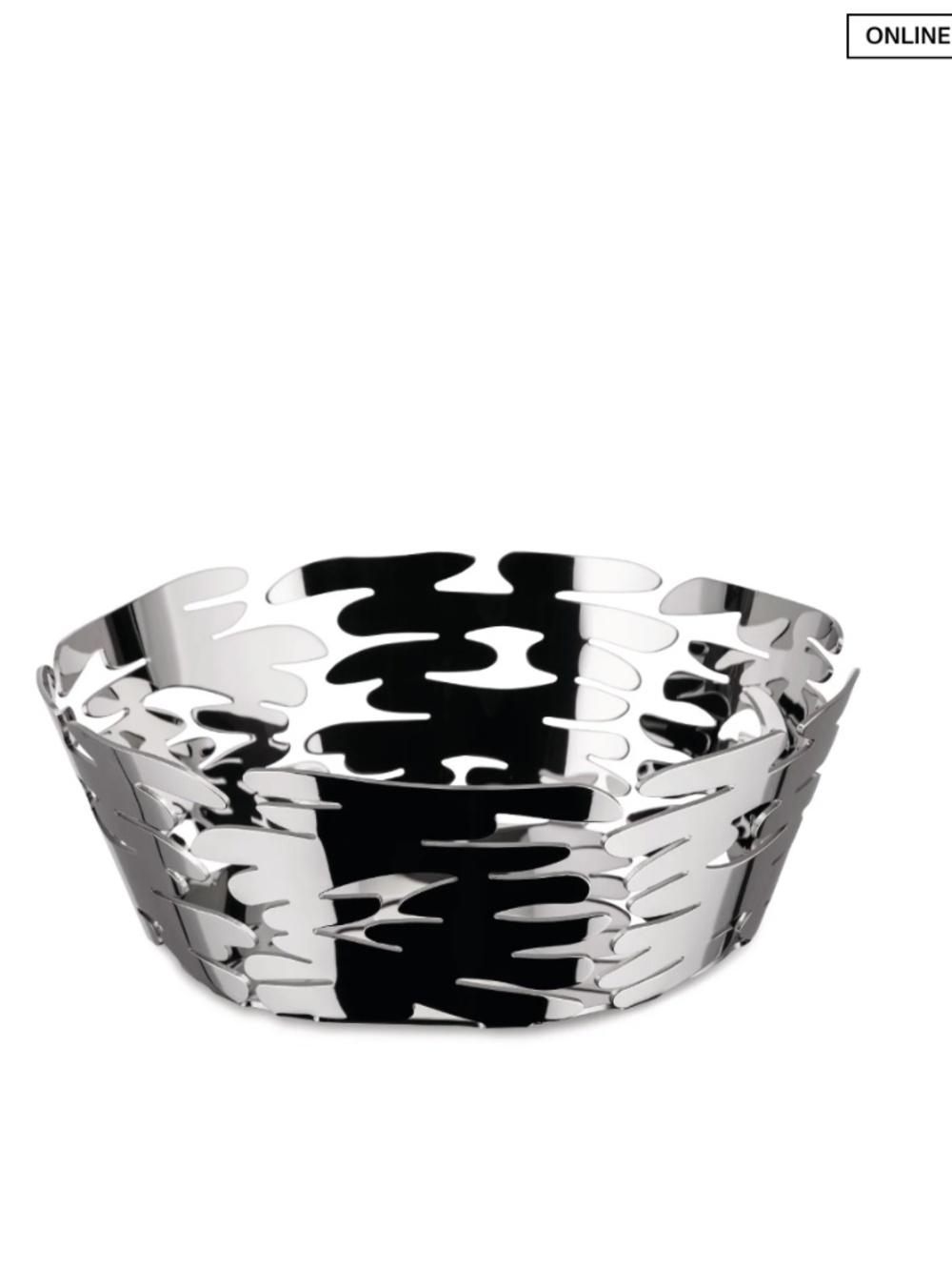 ALESSI Barket Basket Stainless Steel